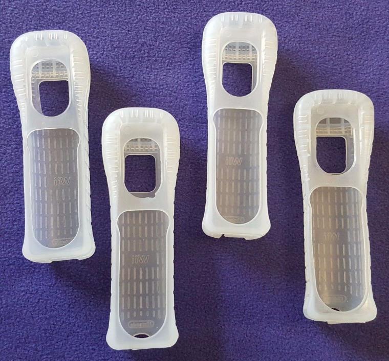 Lot of 4 Four Nintendo Wii Remote Control Silicone Covers 6