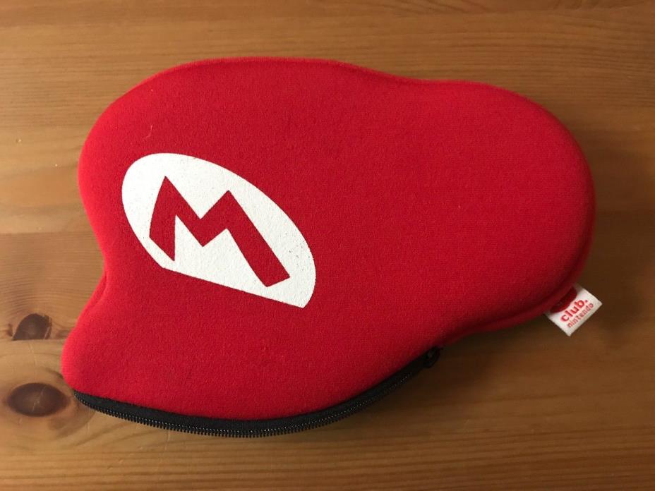 Club Nintendo Super Mario Bros 3DS Mario Hat Pouch Case Holder