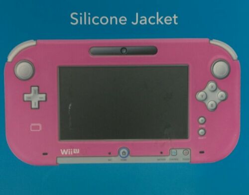 Wii U Gamepad Silicone Jacket PINK - New