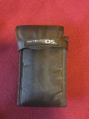 Nintendo DS Case Nylon Padded Black Travel Carry Official