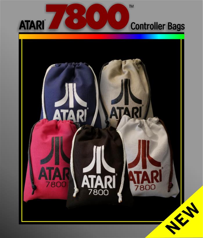 Atari 7800 controller bags