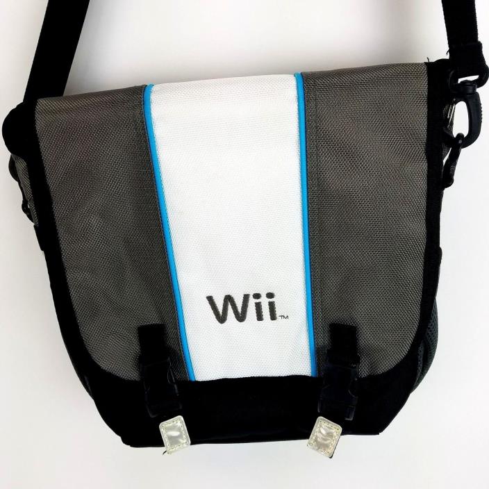 Nintendo Wii Travel Bag Nylon Carrying Case for Console Games Controllers