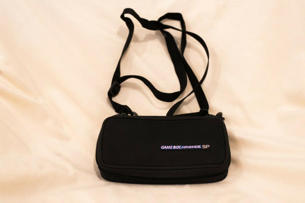 Nintendo Game Boy Advance SP Black Carrying Case from 2004 Excellent Condition