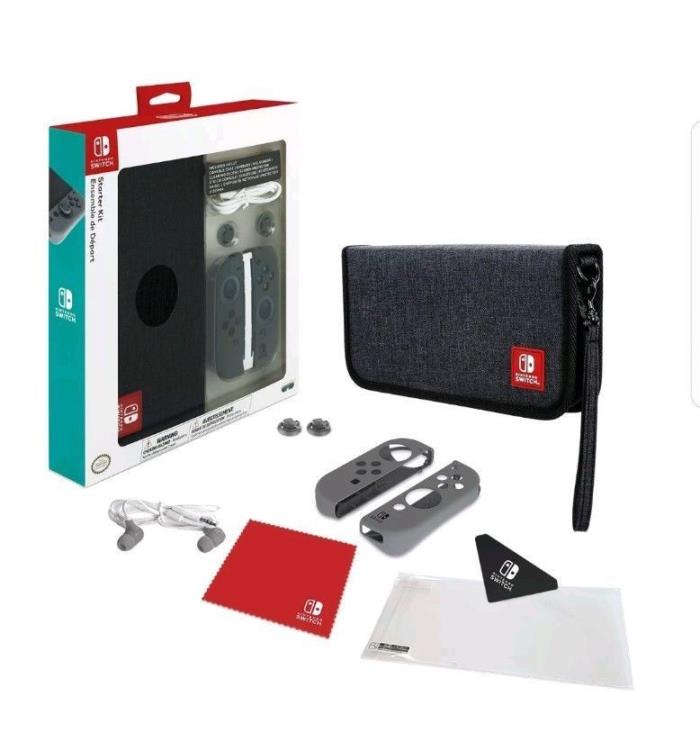 PDP Nintendo Switch Premium Starter Kit Travel Case Screen Protector GEL Guards