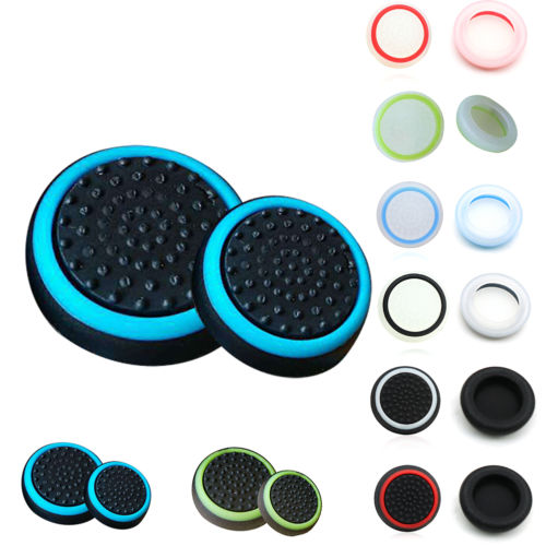 4PCS Silicone Thumb Stick Grip Joystick Cap Cover for Sony PS3/PS4/XBOX ONE/XBOX