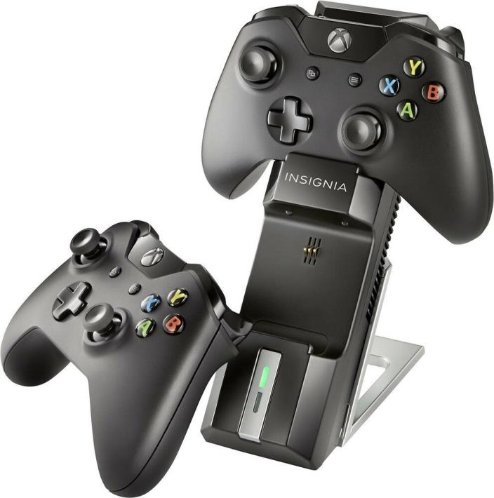 Insignia - Dual-Controller Charger for Xbox One (NS-XBODRC101)