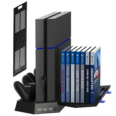 Kootek Vertical Stand for PS4 Slim/Regular Playstation 4 Cooling Fan Controll...