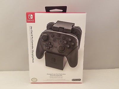 Joy-Con & Pro Controller Charging Dock for Nintendo Switch by PowerA  1502279-01