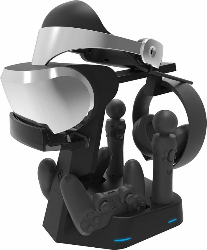 PSVR Showcase Rapid AC PS4 VR Charge & Display Stand Playstation 4 PSVR headpiec