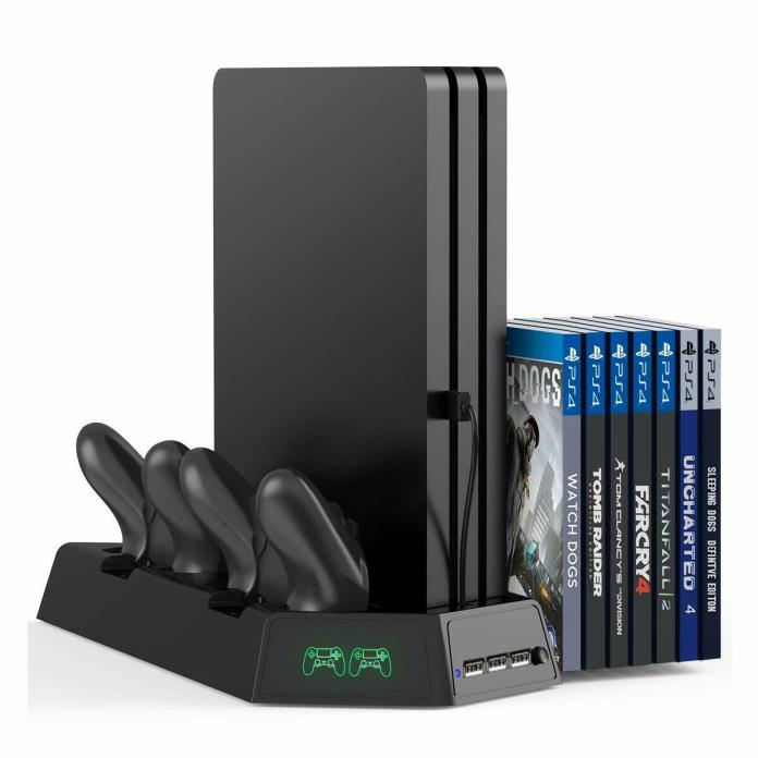 ? Kootek Vertical Stand for PS4 Slim / Regular PlayStation 4 Cooling Fan?