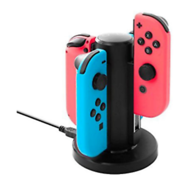 4in1 Charger Dock Charging Station Stand for Nintendo Switch Joy-Con Controller