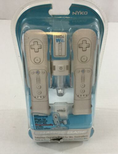 Wii Nyko Charge Base Controllers New Nintendo Remote Motion Plus Sealed Package