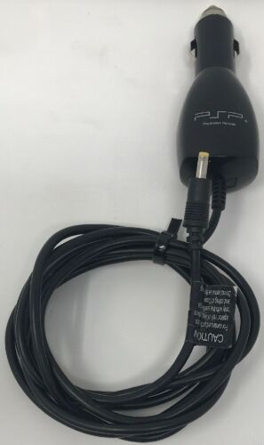 Genuine Sony PSP PlayStation Portable Car Adaptor  051039-80 UNTESTED Free Ship!