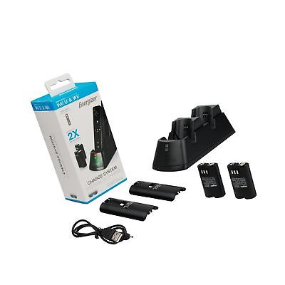 PDP Energizer 2X Charging System - Nintendo Wii