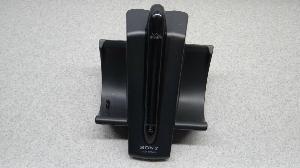 SONY WIRELESS HEADPHONE CHARGING DOCK TMR-RF960R *working *free shipping