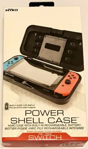 Nintendo Switch Power Shell storage and charging case in one by NYKO FREE Ship