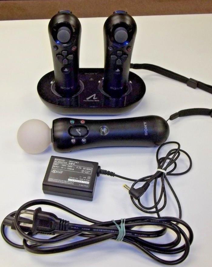 Sony PS3 Playstation Move lot Charging Station controller CECH-ZCC1U ZCM1U ZCS1U
