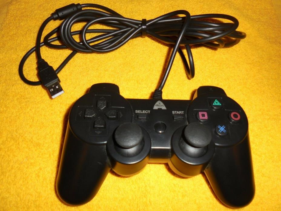 Arsenal Gaming AP3CON3 Wired Controller Black For PlayStation 3 PS3 Very Nice