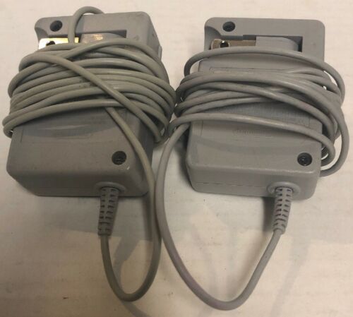 2 Official Nintendo OEM Wall Charger AC Adapter for New Nintendo 3DS, 3DS XL 2DS