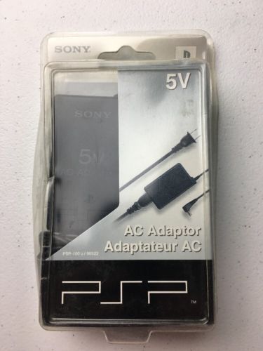 New Sony PSP AC Adaptor PSP-100u / 98522