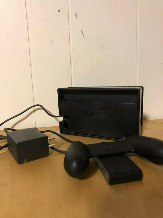 NINTENDO SWITCH DOCKING STATION GENUINE POWER CORD CONTROLLER