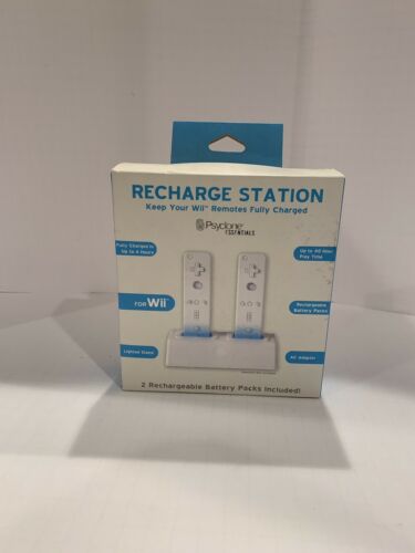 Psyclone Recharge Station for Nintendo Wii NEW