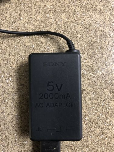 OFFICIAL SONY PSP-100 PSP AC Adapter Charger Cord PSP-1000 PSP-2000 PSP-3000