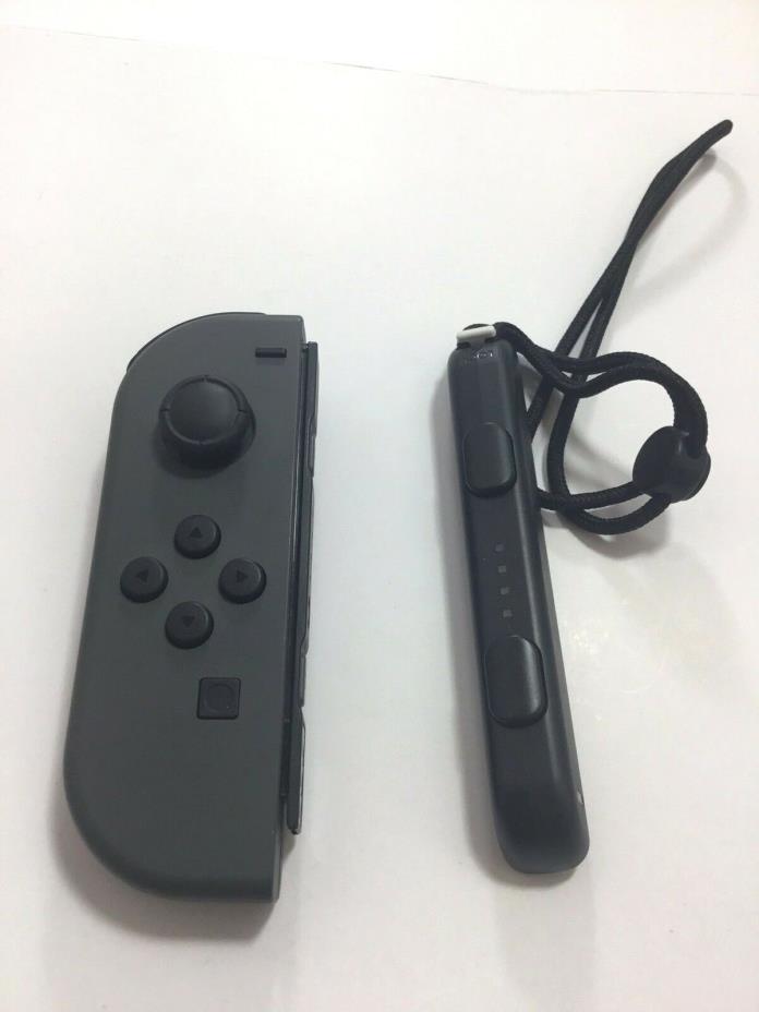Nintendo - Joy-Con (Left) Wireless Controller for Nintendo Switch - Grey