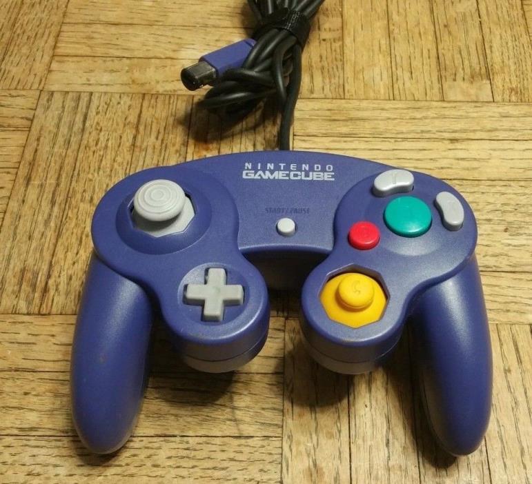 Nintendo Gamecube Controller Purple OEM Original DOL-003