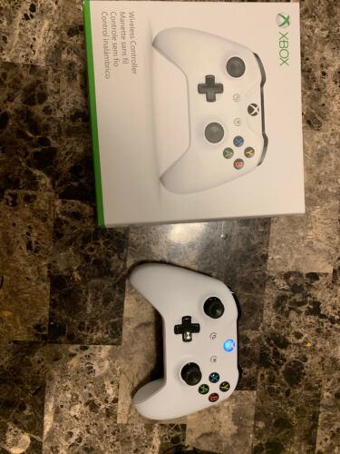 Microsoft Xbox One Wireless Controller Genuine (White) - NEW OPEN