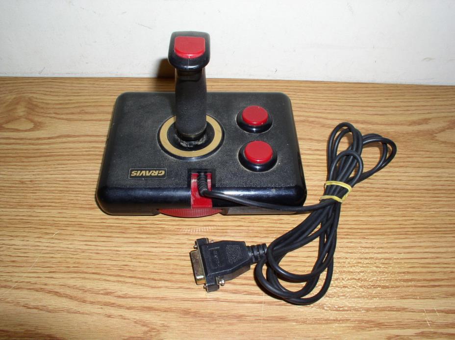 GRAVIS ADVANCED COMPUTER 15-PIN ANALOG JOYSTICK GAME CONTROLLER