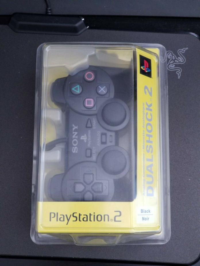 Sony Playstation 2 DualShock 2 - (SCPH-10010U) Black