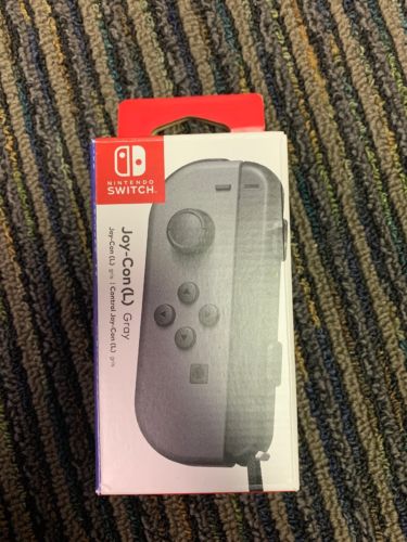 Brand New Genuine Nintendo Switch Left Side Gray Grey Joy Con Controller ONLY!