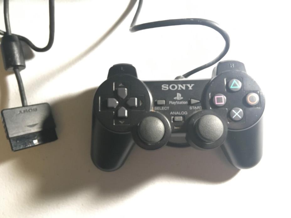Playstation 2 Controller OEM Black PS2 DualShock