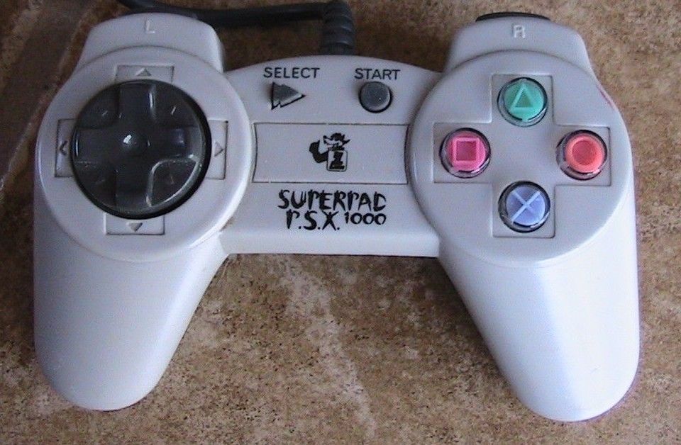 SONY SUPER PAD PSX 1000 CONTROLLER FOR THE PLAYSTATION 1