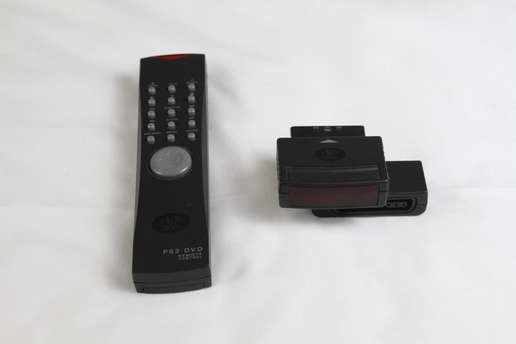 PS2 Sony Playstation 2 Remote Control & Receiver for DVD Playback
