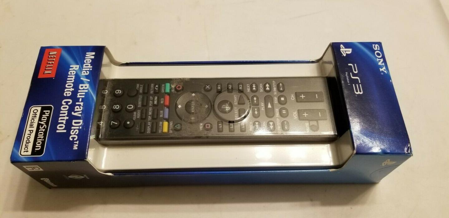 Media / Blu-Ray Disc Remote Control for PlayStation 3 PS3 System