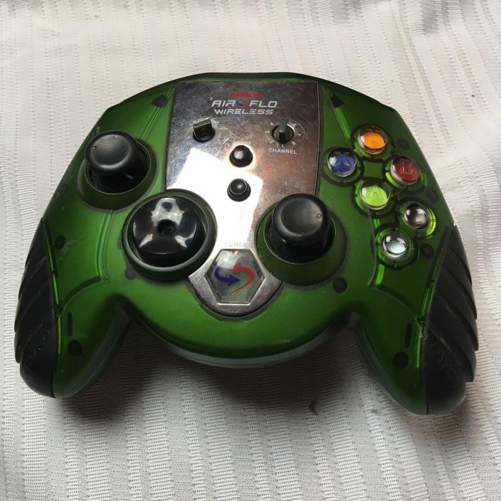 NYKO EX Green Air Flo Wireles Controller For Original Microsoft Xbox