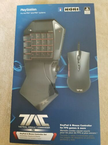 HORI Tactical Assault Commander Pro KeyPad and Mouse Controller for PS4/XBOX