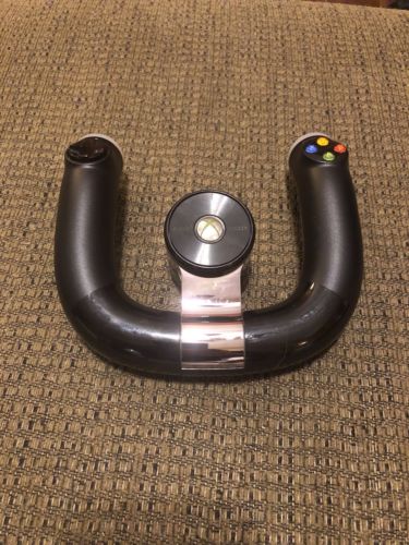 Genuine Microsoft Xbox 360 Wireless Speed Steering Wheel Racing Controller. 1470