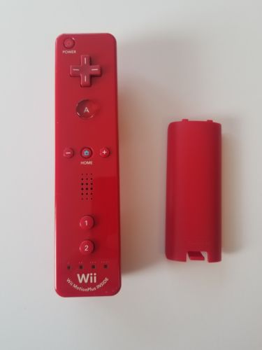 Original Genuine Red Wii Remote Plus RVL-036 Nintendo Wii & Wii U