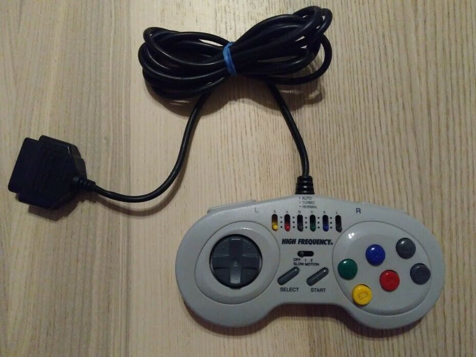 SNES Super Nintendo High Frequency Turbo Slo-Mo Controller