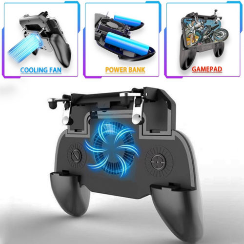 PUBG Mobile Phone Game Controller Joystick Cooling Fan Gamepad for Android iOS