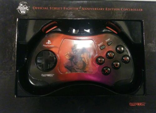 Akuma Playstation 2 Controller 2004 - Official Street Fighter 15th An.
