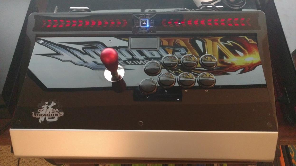 Qanba Dragon arcade fight stick for PS4.