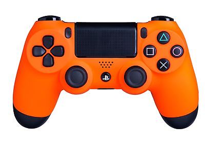 DualShock 4 Wireless Controller for PlayStation 4 - Soft Touch Orange PS4 - A...