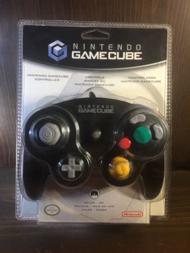 Nintendo Gamecube - Official 2003 Jet Black - Factory Sealed - Dol-003 New