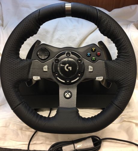 Logitech G920 Xbox Driving Force Racing Wheel for Xbox One and PC (oo)