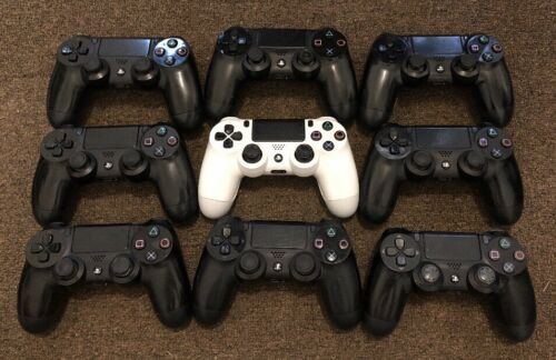 Sony Playstation PS4 Dualshock 4 Controller Lot Of 9 Sold As Is