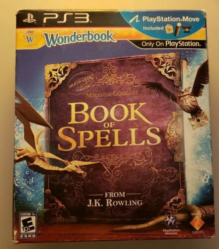 Wonderbook: Book Of Spells PlayStation Move Bundle - PlayStation 3 PS3 - New